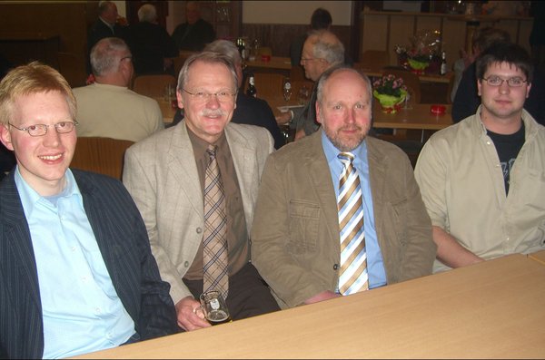 (v.l.) Thomas Maiworm, Manfred Jülicher, Guido Wigger, Alexander Krause